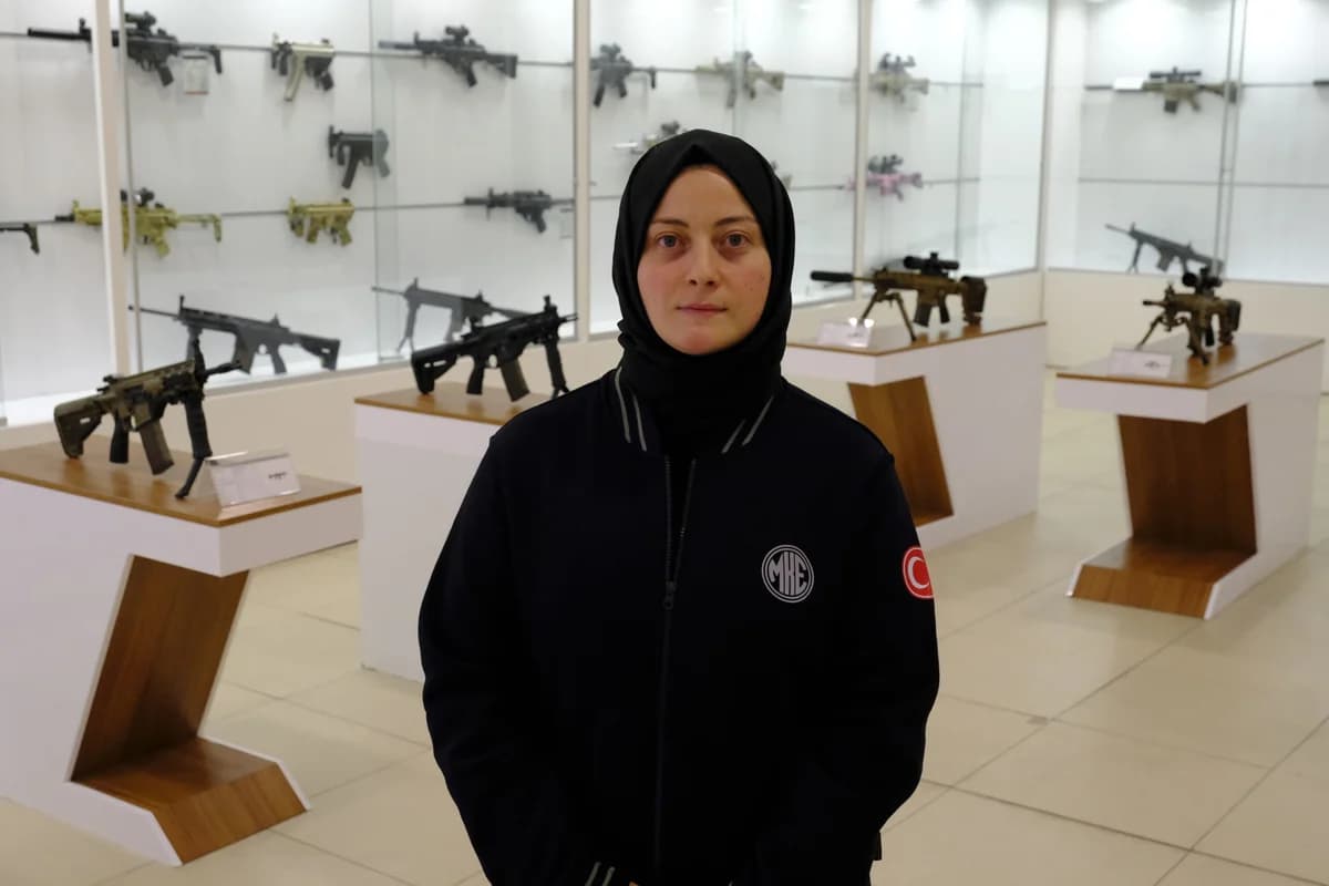 Mühendis Ümmügülsüm Yavuz, Mehmetçik’in Silahlarını Zorlu Testlerden Geçiriyor