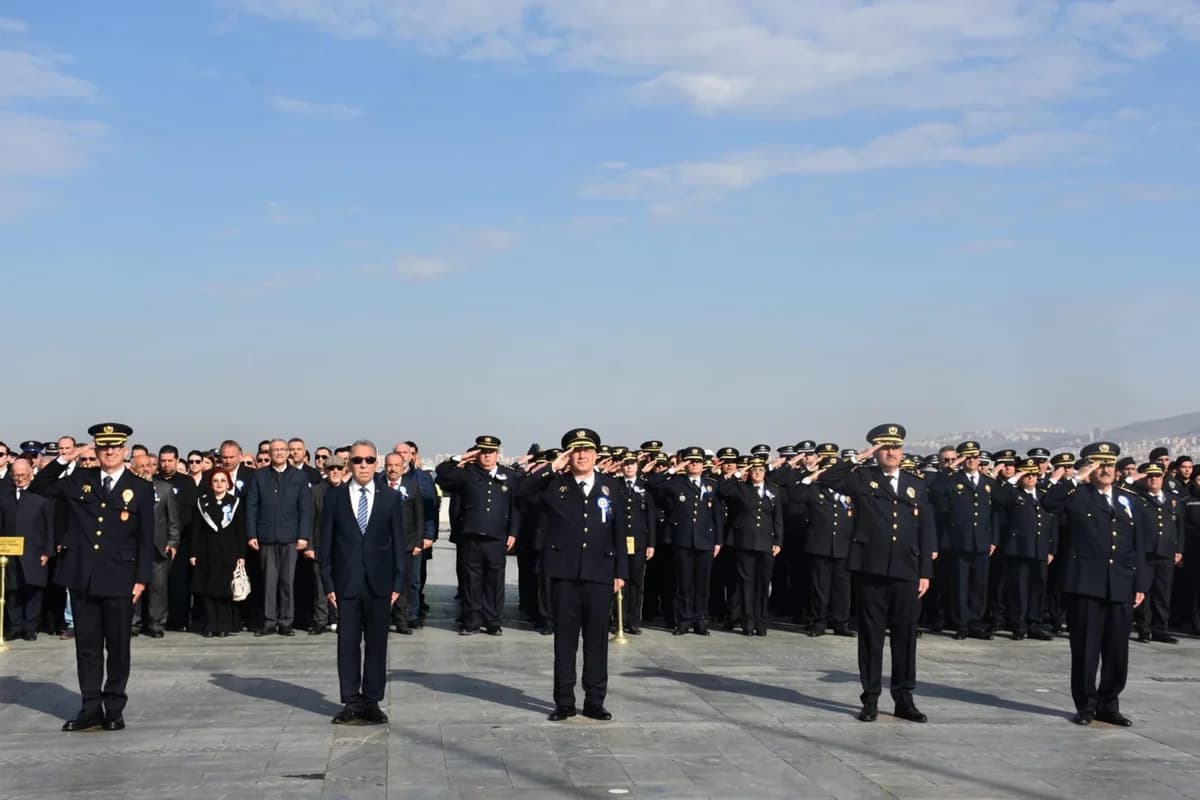 İzmir’de Türk Polis Teşkilatı’nın 181. Yıl Dönümü Coşkuyla Kutlandı