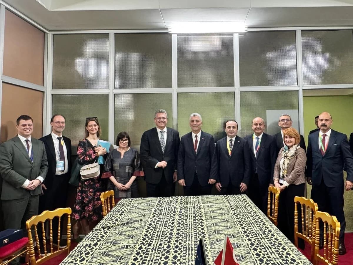 Bakan Ömer Bolat, AB Komiseri Sefcovic ile Önemli Görüşme Gerçekleştirdi