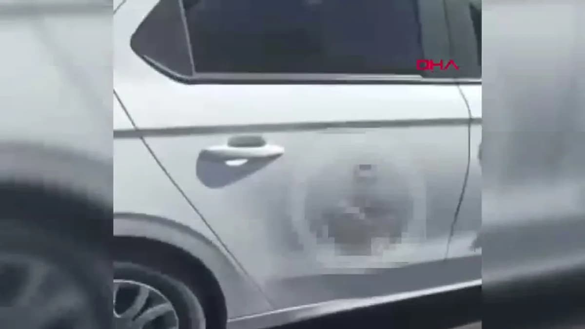 Ankara’da Boşanma Sürecindeki Kocanın Trafikte Bıçaklı Tartışma Görüntüleri Ortaya Çıktı