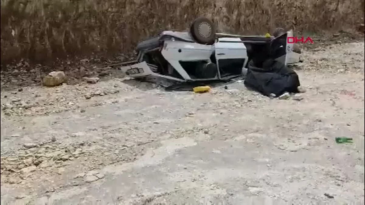 Şanlıurfa’da Trafik Kazası: 8 Metreden Uçan Otomobilde 1 Ölü, 1 Yaralı