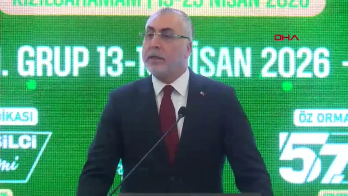 Bakan Işıkhan: Orman İşçileri Bizim Önceliğimiz