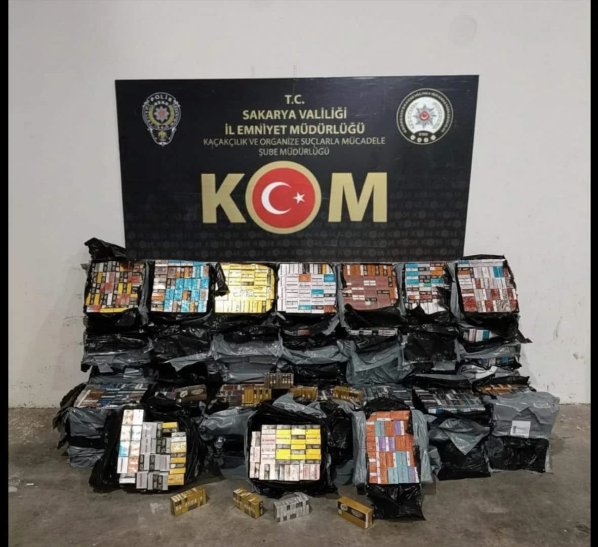 TEM Otoyolu’nda Kaçak Elektronik Sigara Tütünü Ele Geçirildi