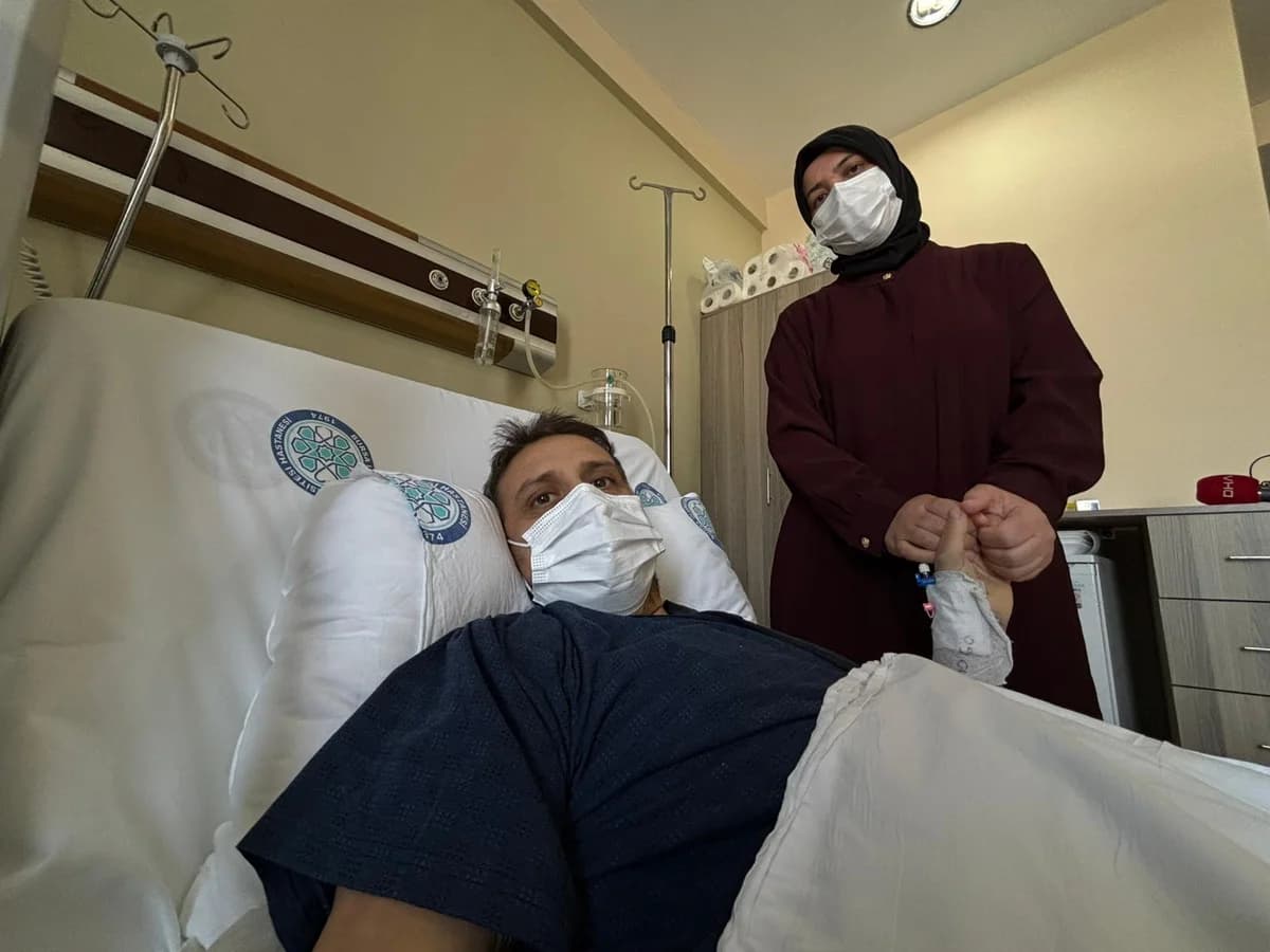 Serkan Uzuntürk’ün Hayata Dönüş Hikayesi: Eşi Donör Olmak İçin 21 Kilo Verdi