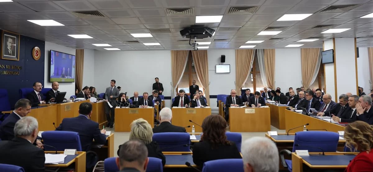 TBMM Plan ve Bütçe Komisyonu, Kanun Teklifini Görüşmek Üzere Toplandı