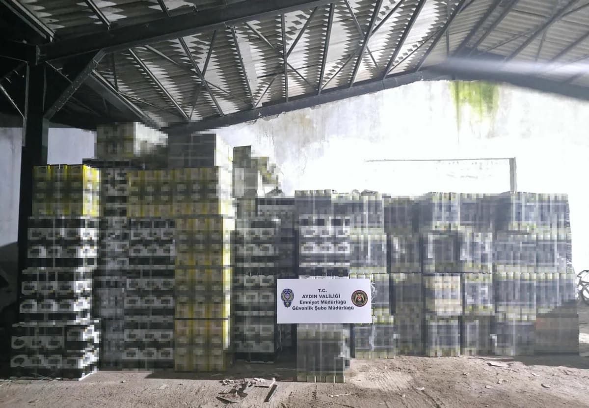 Aydın’da Operasyon: 6 Bin Litre Tağşiş Zeytinyağı Ele Geçirildi