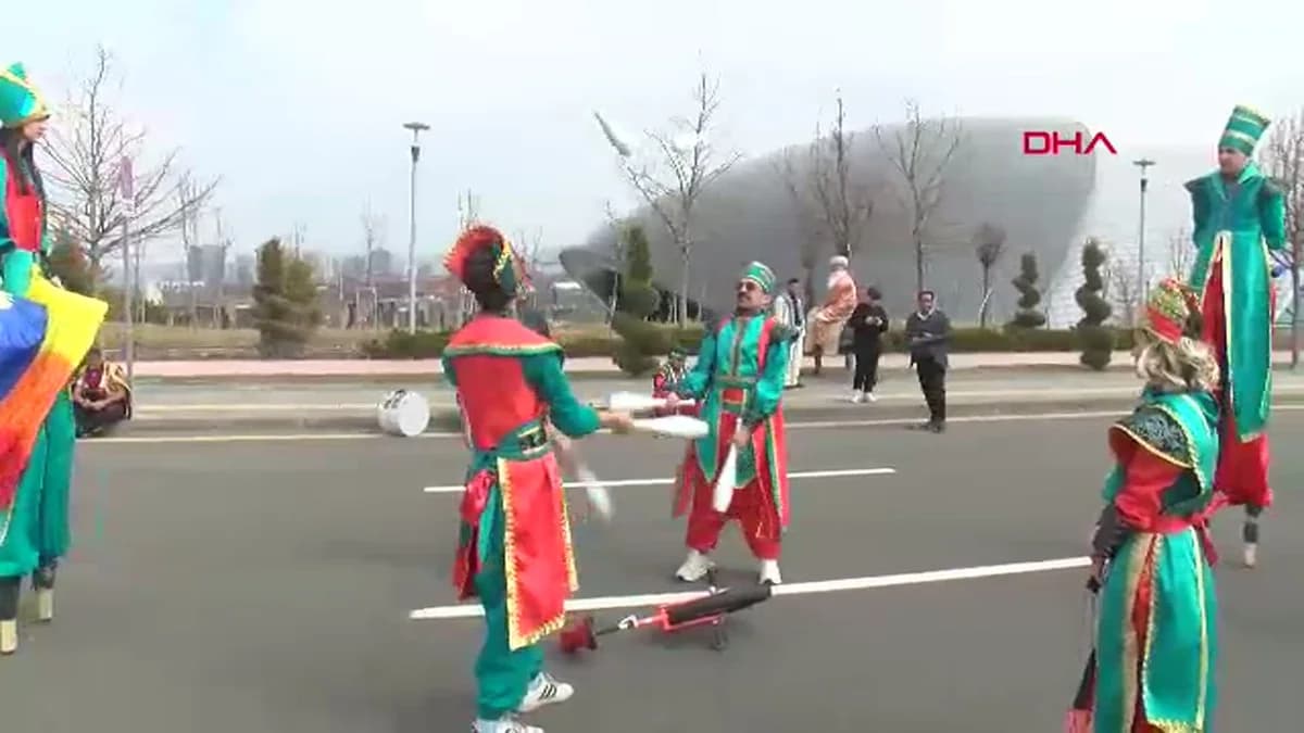 Cumhurbaşkanlığı Külliyesi’nde Ramazan Korteji Coşkusu