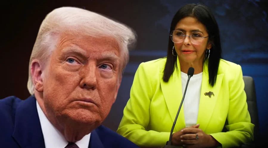 Trump, Venezüela’nın geçici Devlet Başkanı’nı da tehdit etti