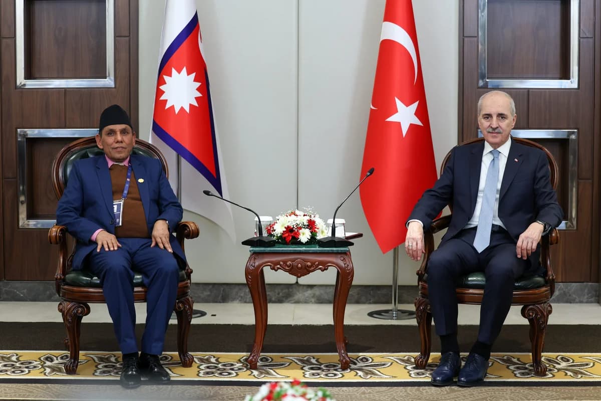 TBMM Başkanı Numan Kurtulmuş, Nepal ve Seyşeller Ulusal Meclis Başkanlarıyla Bir Araya Geldi