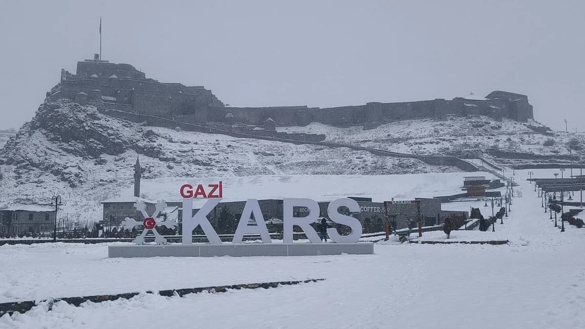Kars’ta Güneşten Kara Dönüş: Dondurucu Soğuk Hakim