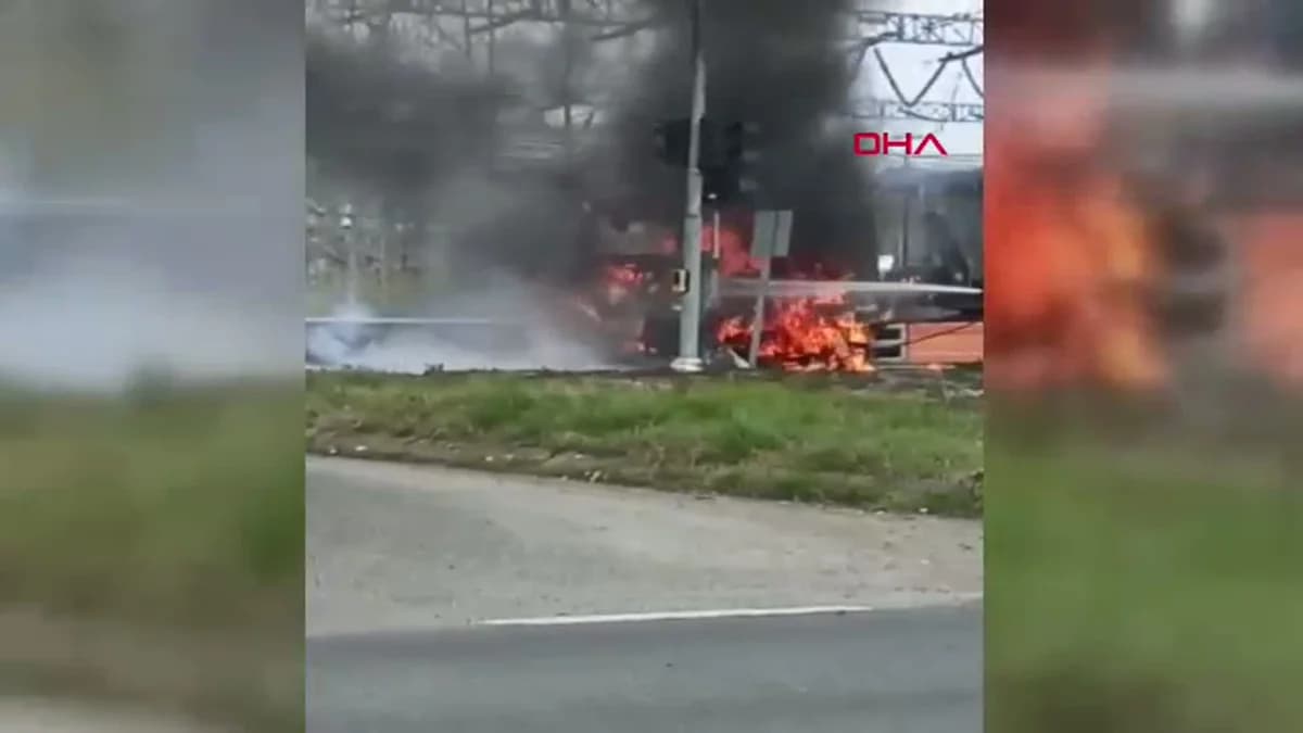 Ordu’da TIR Yangını Paniği: Sürücü Kendini Kurtardı