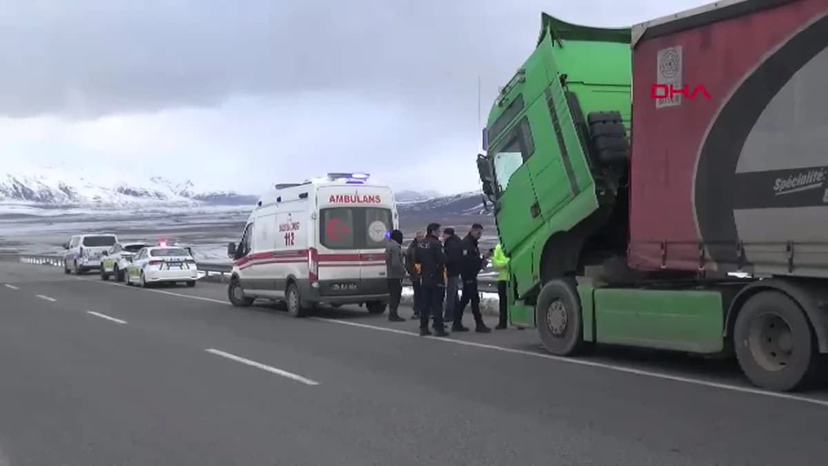 Erzurum’da TIR Tamiri Sırasında Hayatını Kaybeden Şoför