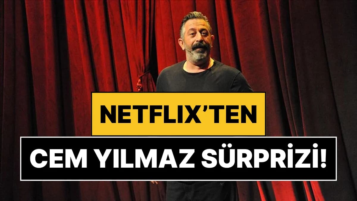 Cem Yılmaz’ın CMXXIV Gösterisi Yılbaşı Gecesi Netflix’te