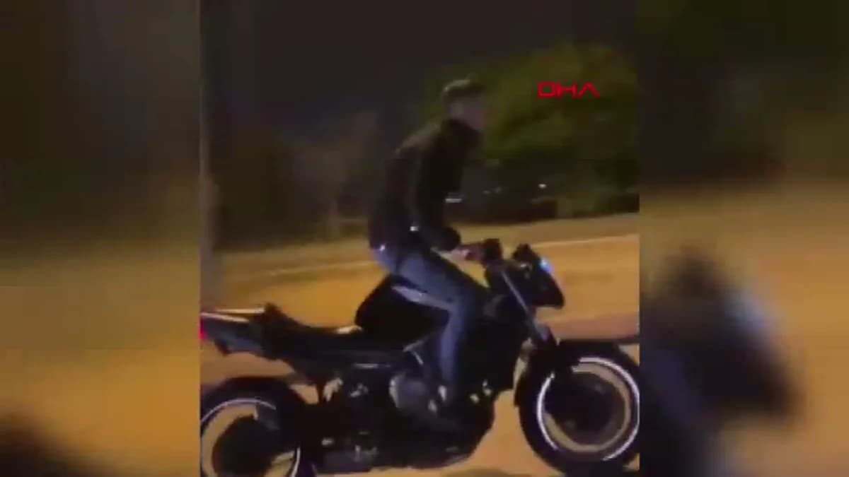 Adana’da ‘Dur’ İhtarına Uymayan Motosiklet Sürücüsüne Dev Ceza
