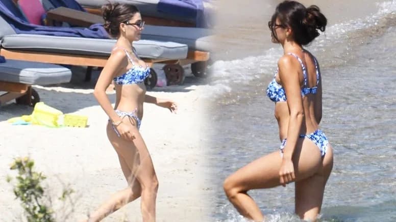 Hakan Sabancı’dan sonra Hande Erçel ailesiyle Bodrum’da