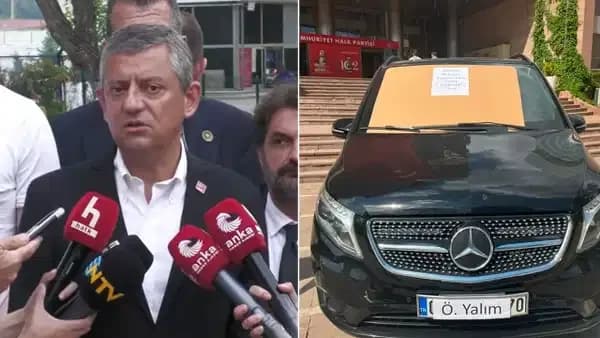 CHP Genel Başkanı Özel Bahçedeki Araçları Haysiyet Suikastı Olarak Nitelendirdi