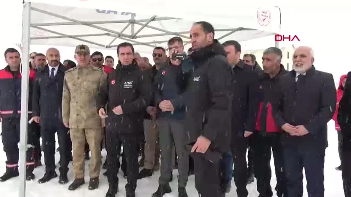Bitlis’te Çığ Tatbikatı: 228 Kişilik Ekip Olası Tehditlere Hazır