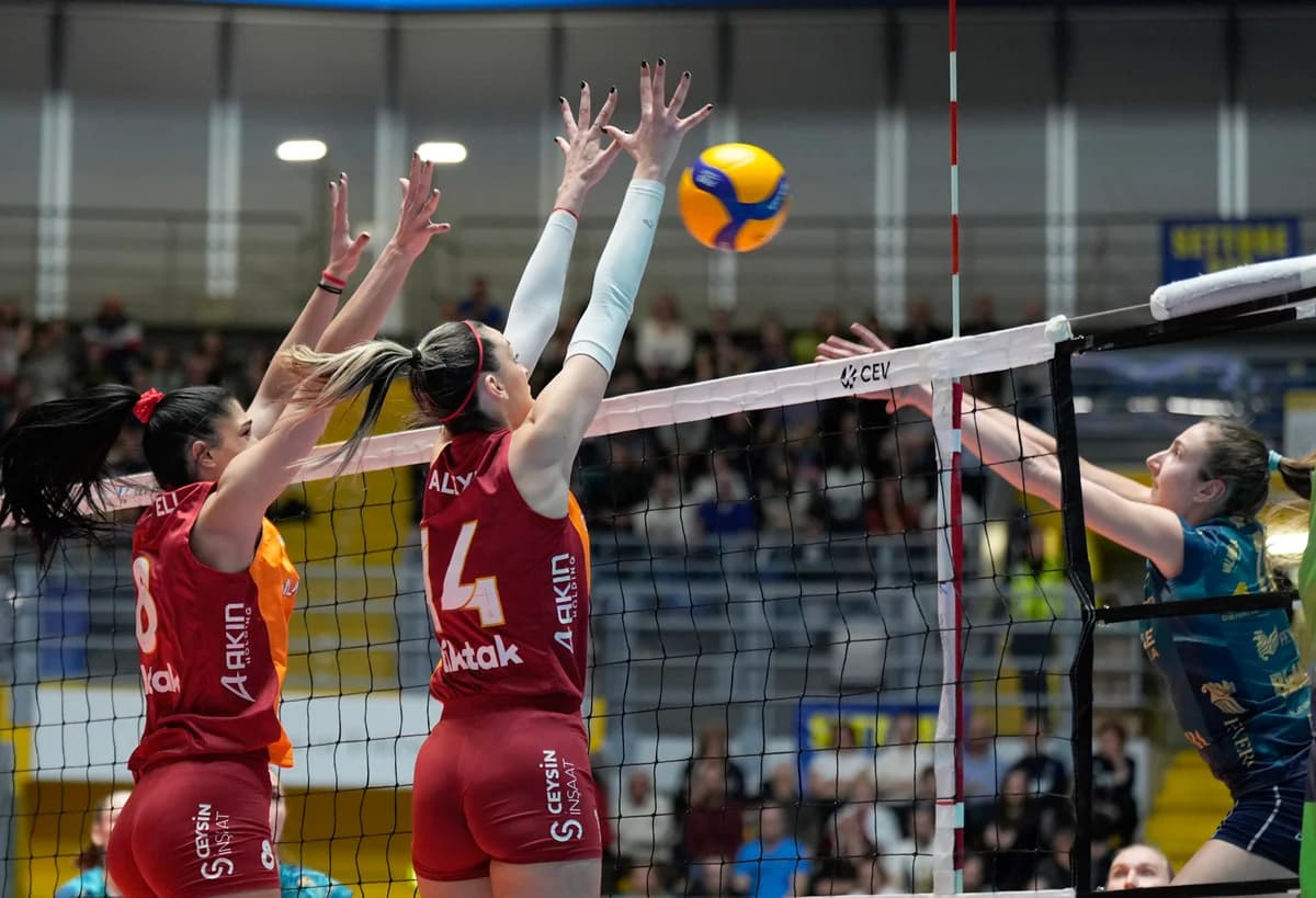 Galatasaray Daikin, Chieri 76’yı Deplasmanda 3-2 Yenerek Avantaj Sağladı