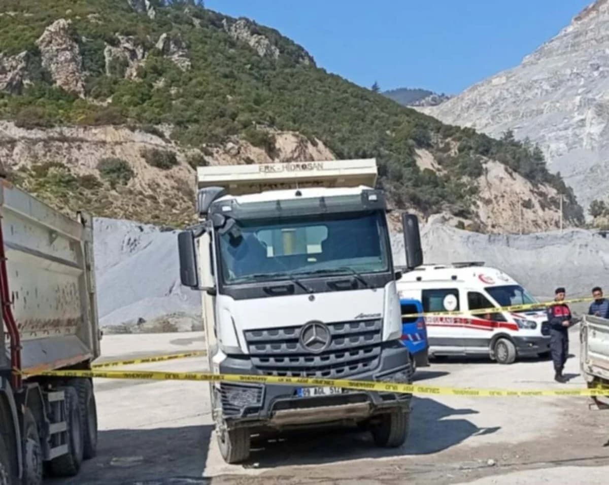 Söke’de Maden Ocağı Şantiyesinde TIR Çarpması Sonucu Bir Çalışan Hayatını Kaybetti