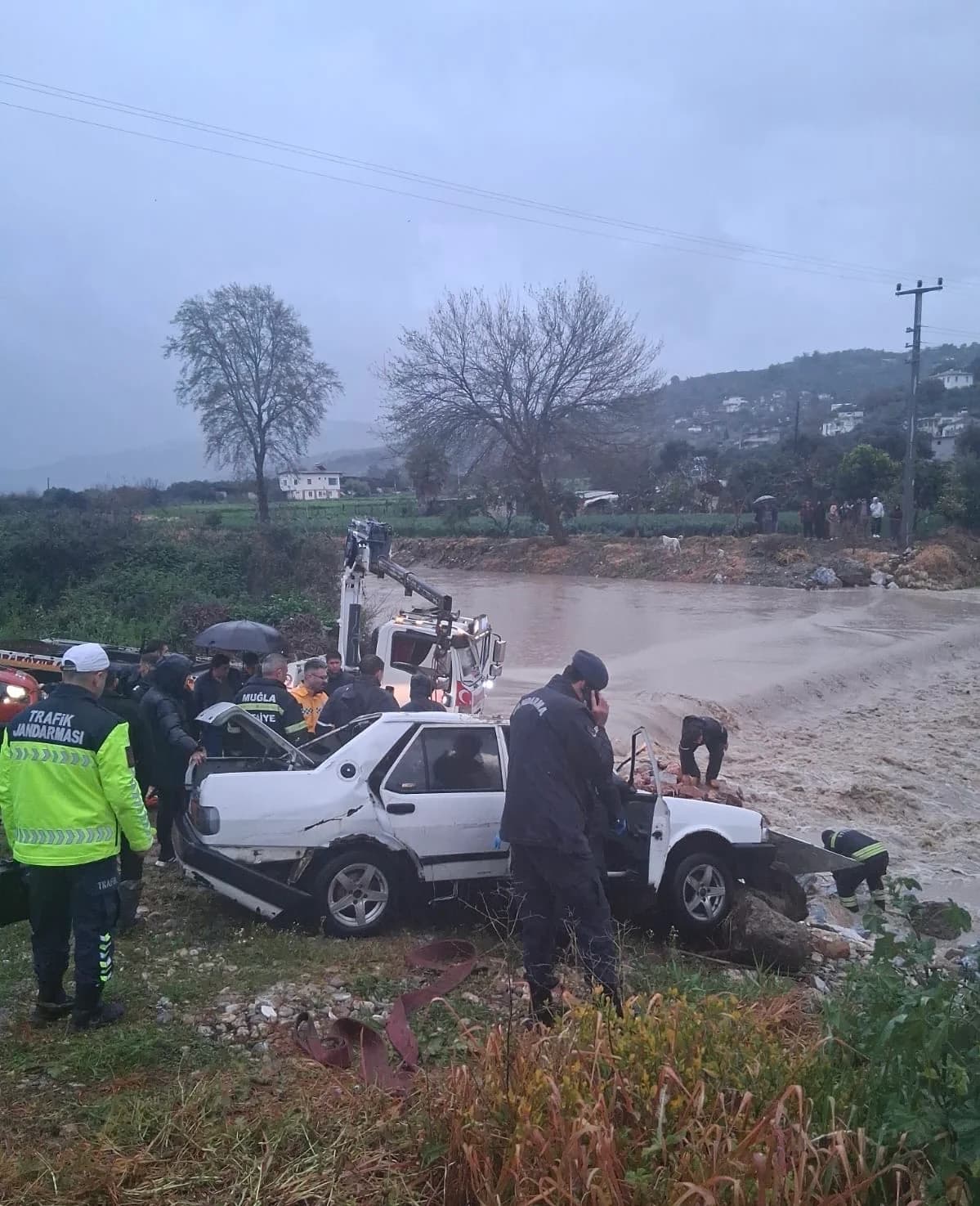 Muğla’da Sel Felaketi: 1 Ölü, 1 Yaralı