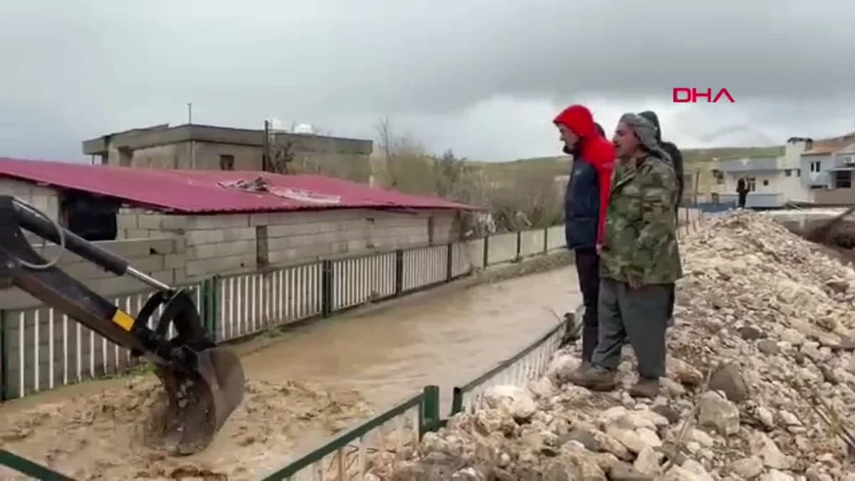 Şırnak’ta Sel ve Taşkınlar Sonrası Hasar Onarılıyor