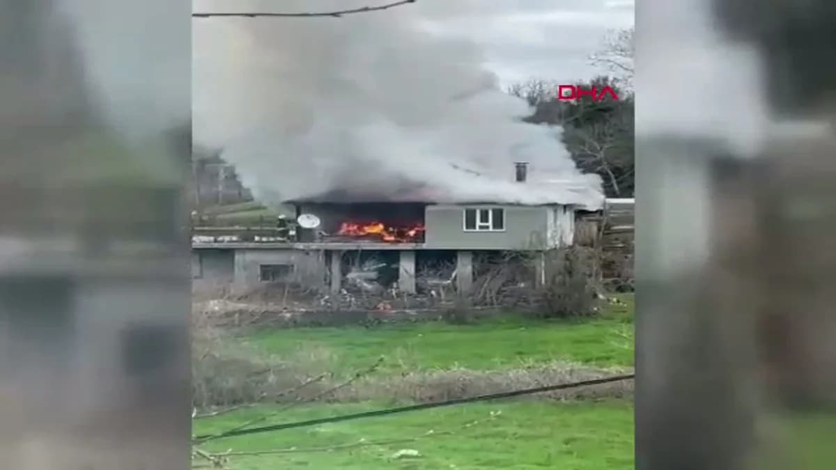 Kahramanmaraş’ta Elektrik Kontağından Çıkan Yangın Evi Kullanılamaz Hale Getirdi