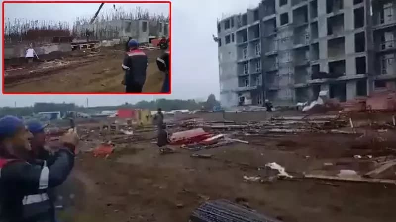 Rusya’daki büyük deprem Bartınlı işçilerin kamerasında