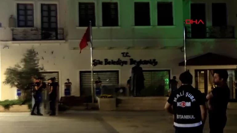 Şile Belediyesi rüşvet operasyonu kapsamında 22 şüpheli gözaltına alındı