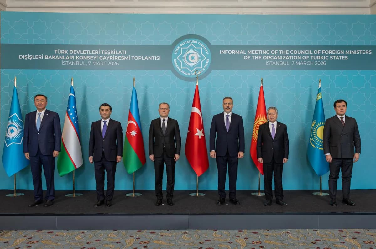 Bakan Hakan Fidan, Türk Devletleri Teşkilatı Toplantısında Mevkidaşlarıyla Bir Araya Geldi