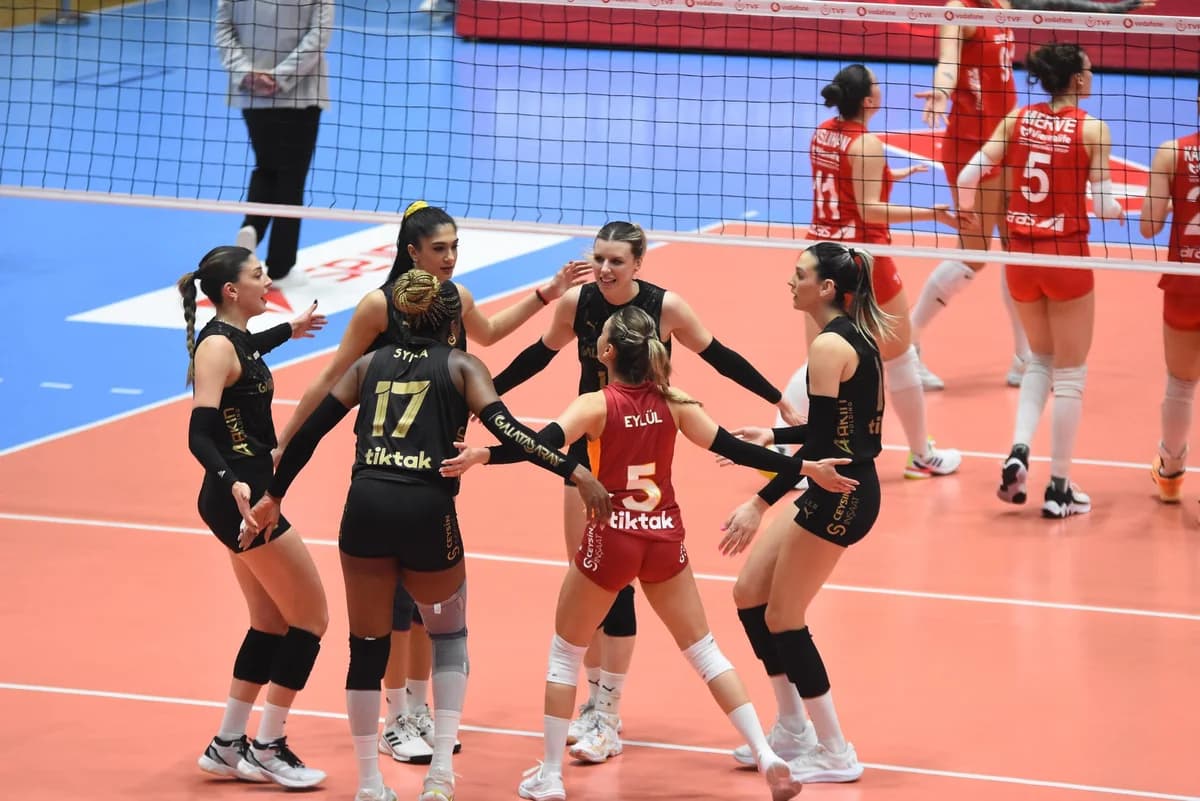 Galatasaray Daikin, Aras Kargo’yu 3-1 Yenerek Seride Öne Geçti