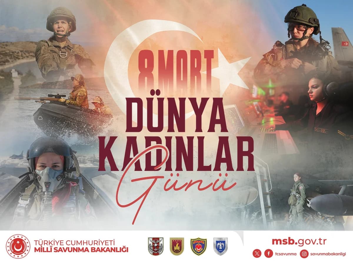 MSB’den Anlamlı Kadınlar Günü Kutlaması