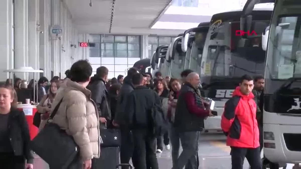 Ankara AŞTİ’de Ramazan Bayramı Yoğunluğu