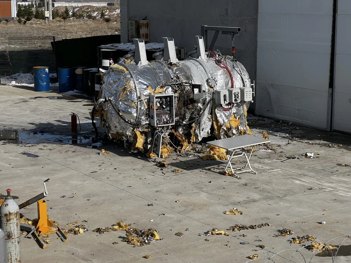 Kayseri’de Fabrika Gaz Tankında Patlama: 4 İşçi Yaralı