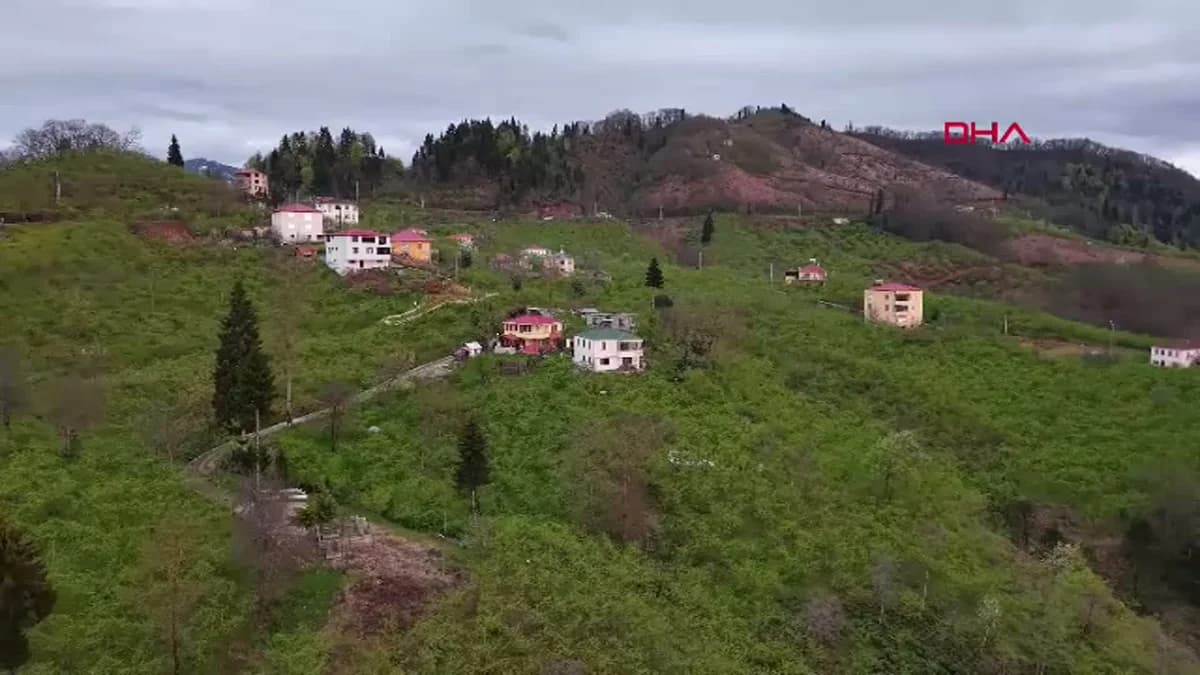 Trabzon’da Mucize Kurtuluş: Heyelan Evini Yıktı, Kendisi Kurtuldu!