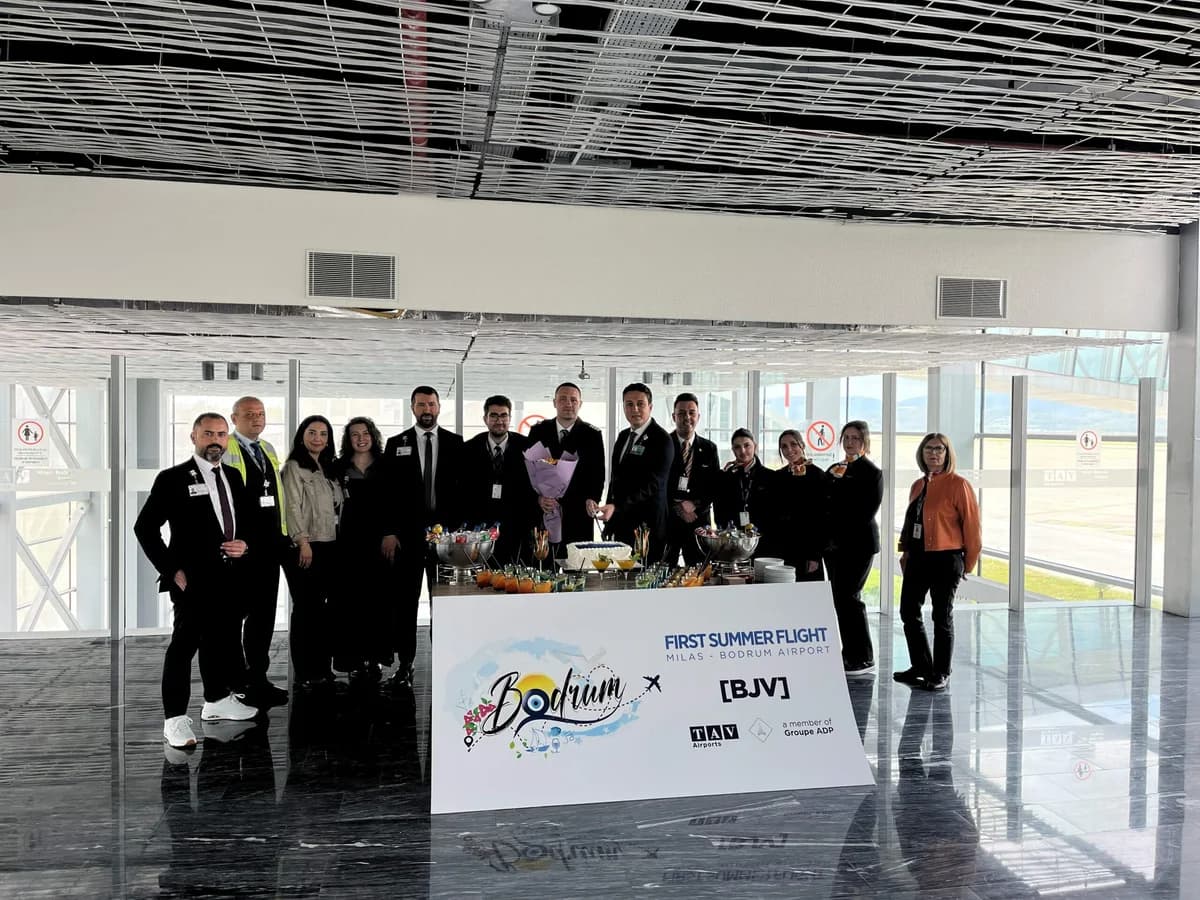 Milas-Bodrum Havalimanı 2023 Yaz Sezonuna Merhaba Dedi