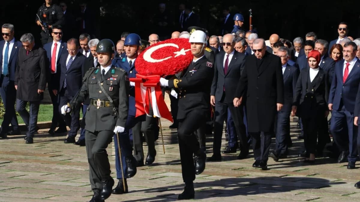 29 Ekim Coşkusu: Anıtkabir’de Cumhuriyet’in 102. Yıl Töreni