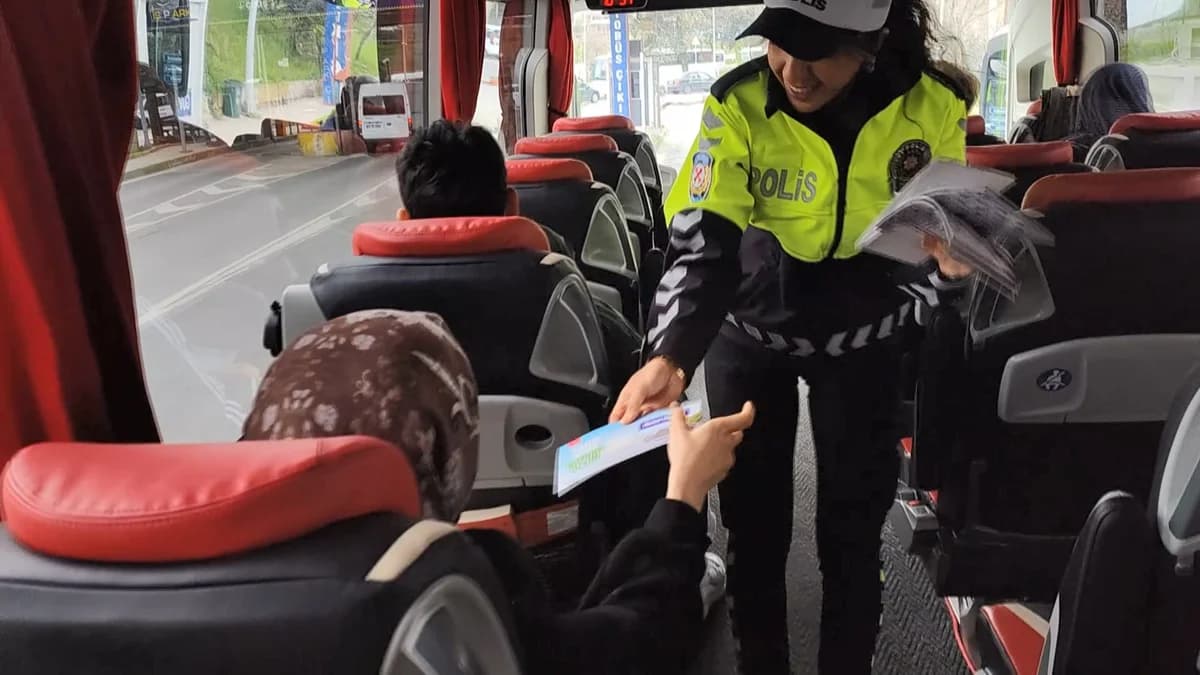 İstanbul’da Bayram Öncesi Otobüs Denetimleri Yapıldı