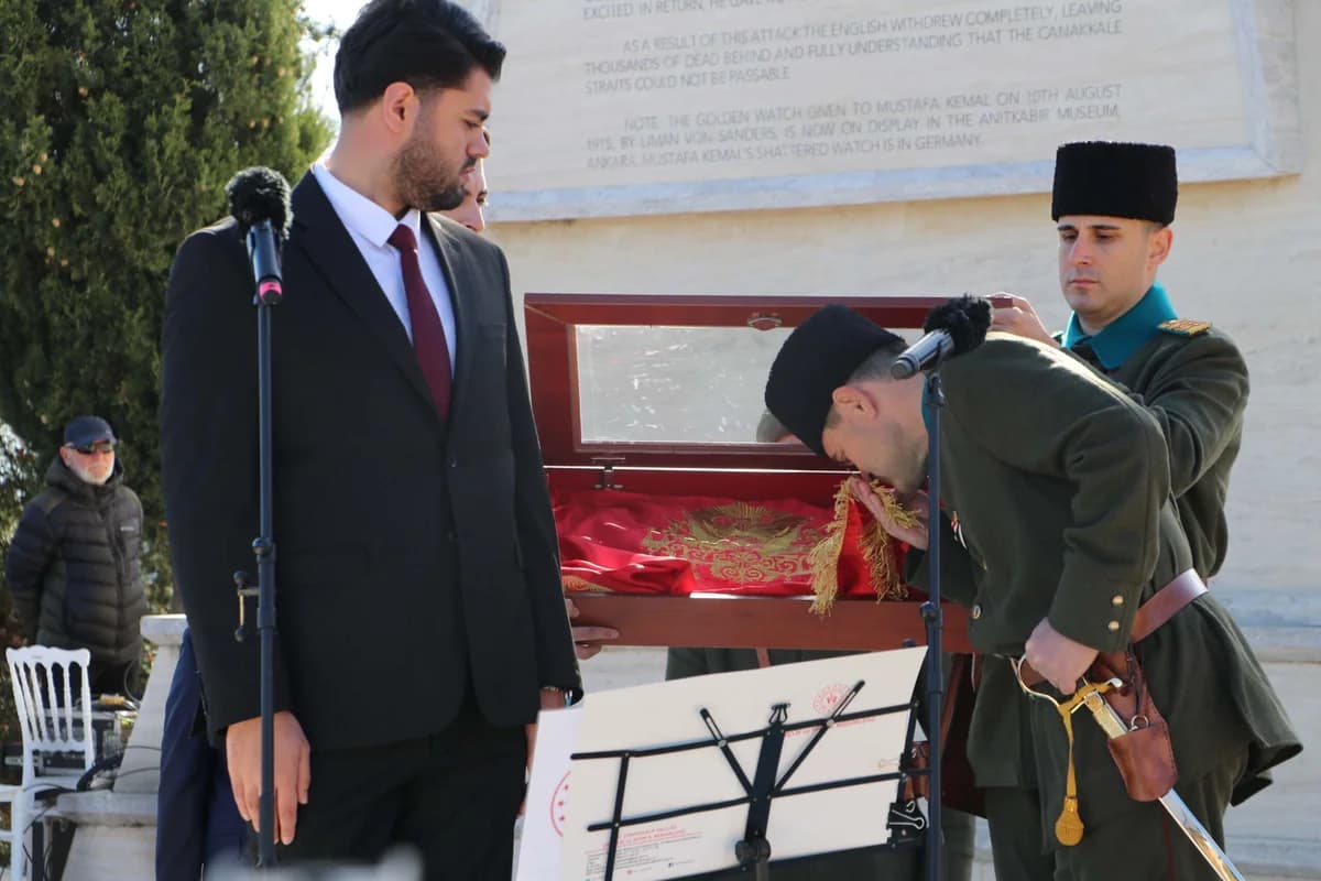 Çanakkale’de Kahraman Ecdada Vefa: 57. Alay Ruhu Conkbayırı’nda Canlandı
