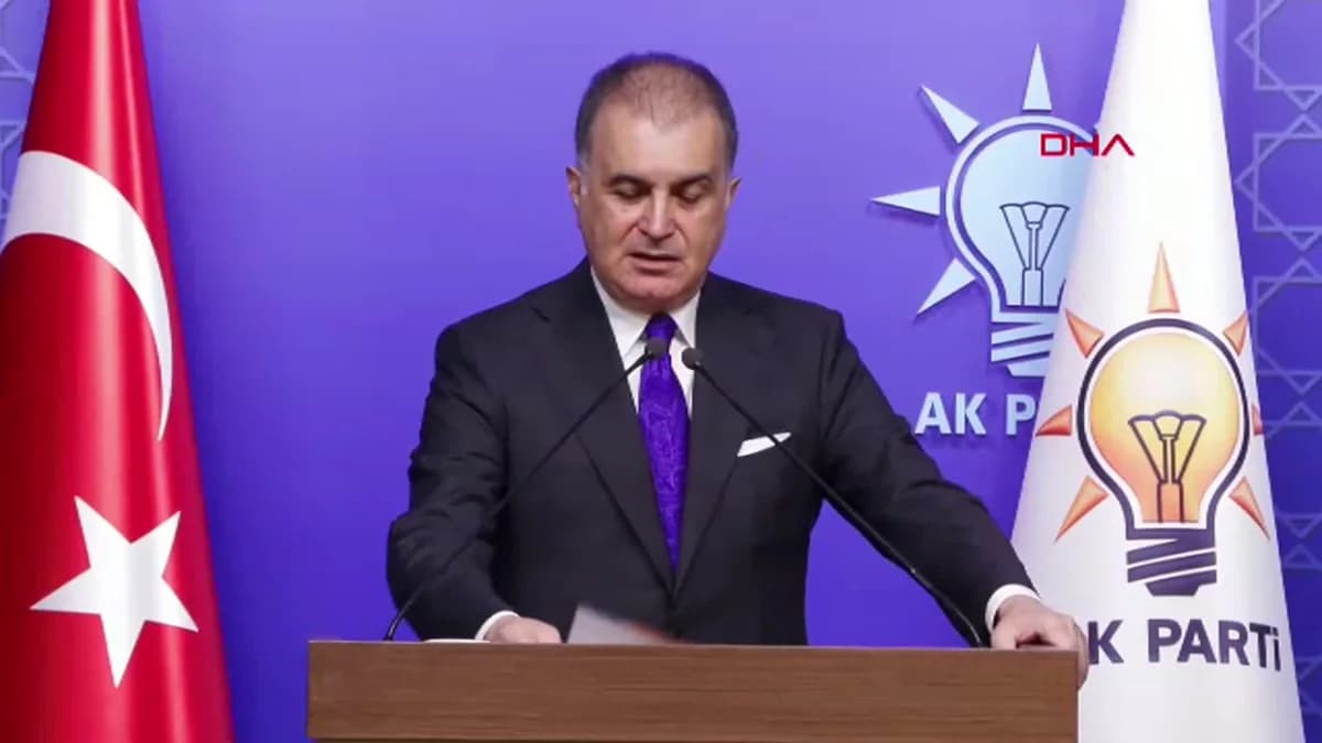 AK Parti Sözcüsü Ömer Çelik’ten Seçim Açıklaması