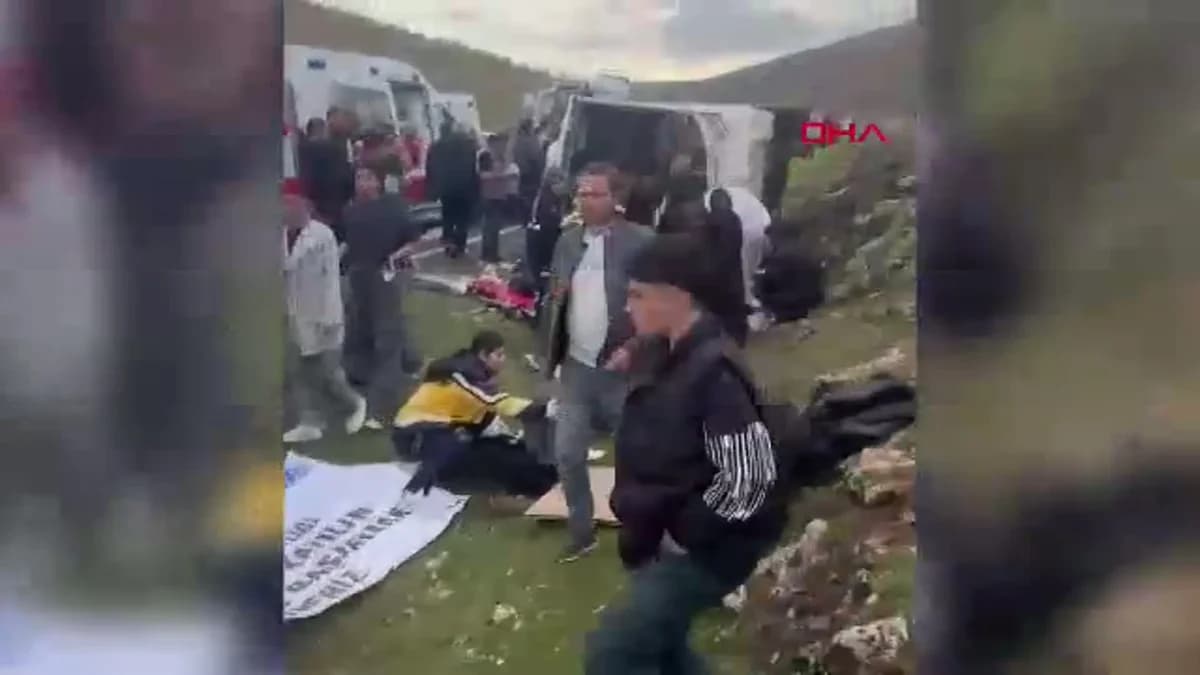 Mardin’de Midibüs Devrildi: Yaralı Sayısı 21’e Çıktı