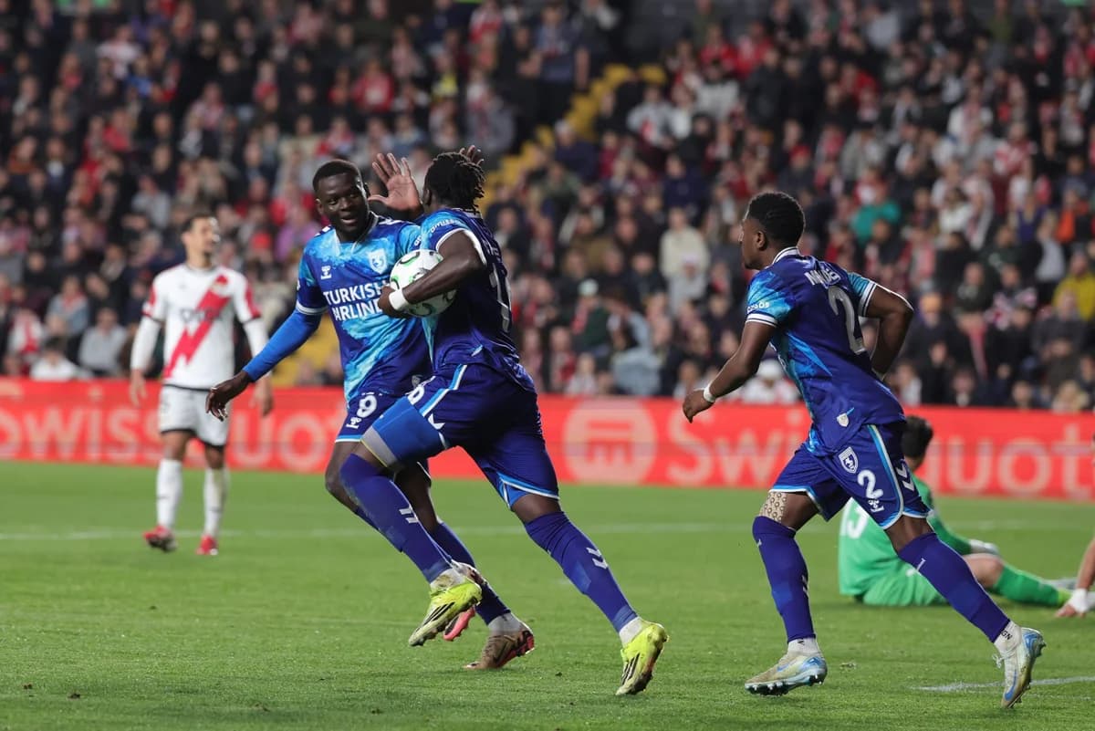 Samsunspor, Rayo Vallecano’yu 1-0 Geçti