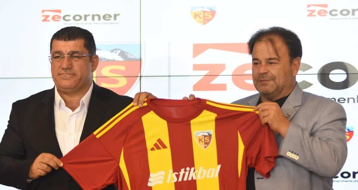 Kayserispor’a Yeni Sponsor: Zecorner İmzayı Attı!