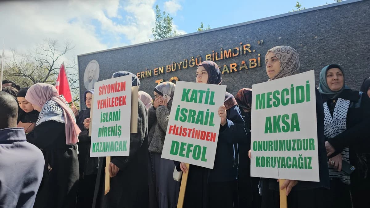 Zonguldak’tan Gazze’ye Destek: İsrail’e Tepki Gösterildi