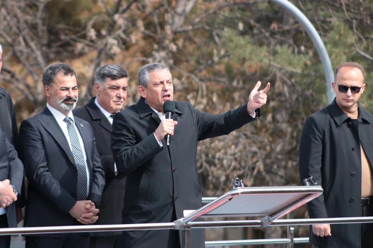 Özgür Özel: İktidara Gelmemizle Beraber Sadece Çete Mensupları Hesap Verecek