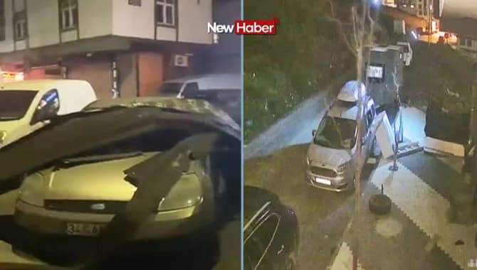 İstanbul’u fırtına vurdu: Çatılar uçtu, dev dalgalar mendirekleri aştı!