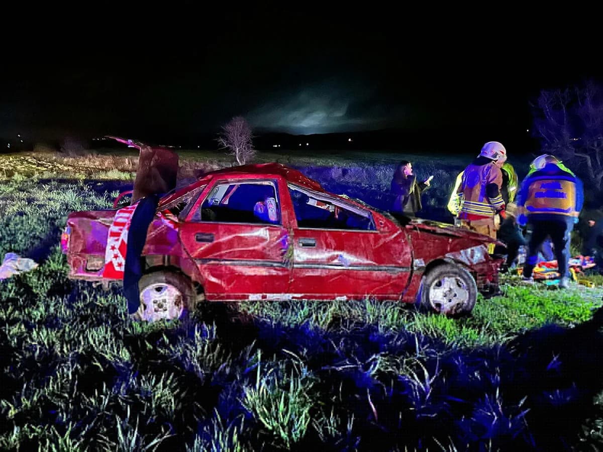 Kula’da Feci Kaza: 1 Ölü, 3 Yaralı