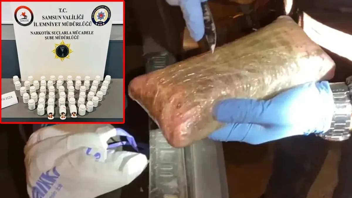 Samsun’da son bir haftada operasyon: 15 gözaltı, uyuşturucu ve silah