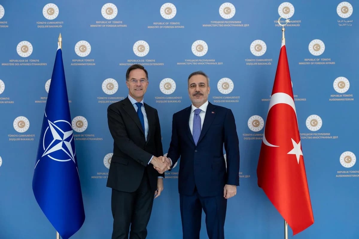 Bakan Fidan ve NATO Genel Sekreteri Rutte Ankara’da Buluştu: Gündem Güvenlik ve Savunma İşbirliği