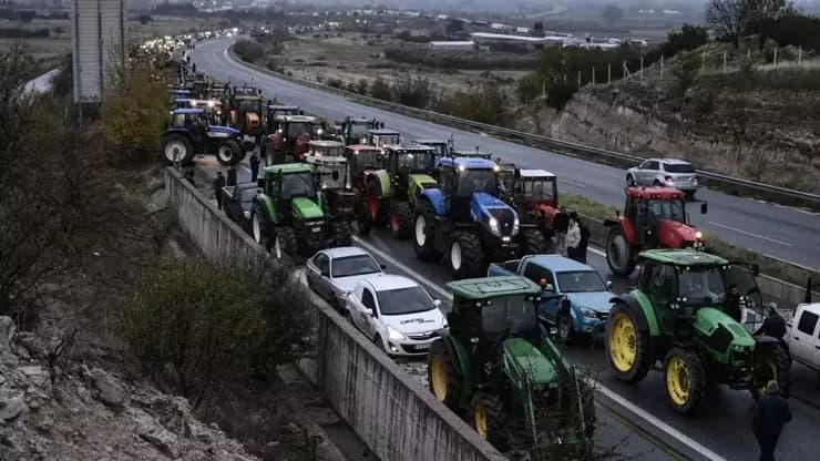 Yunanistan’da çiftçi protestoları ülke geneline yayıldı