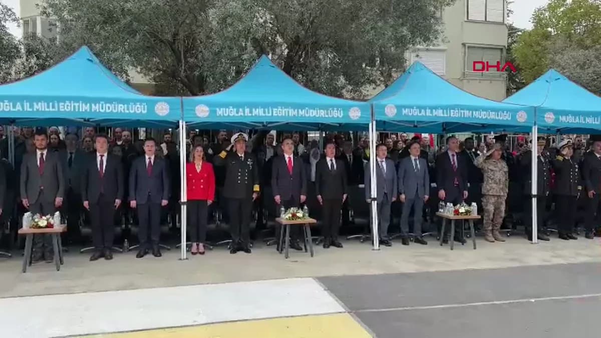 Muğla’da 23 Nisan Coşkusu: Cumhuriyet Meydanı’ndan Dumlupınar İlkokulu’na Renkli Kutlamalar